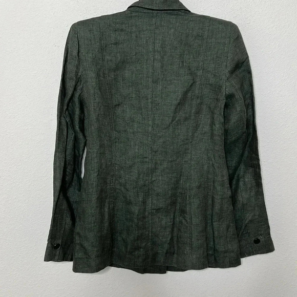 Lafayette 148 New York NWOT fitted linen blazer/jacket size 6 - Picture 2 of 5
